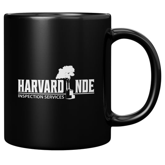 Harvard NDE 11oz Black Mug